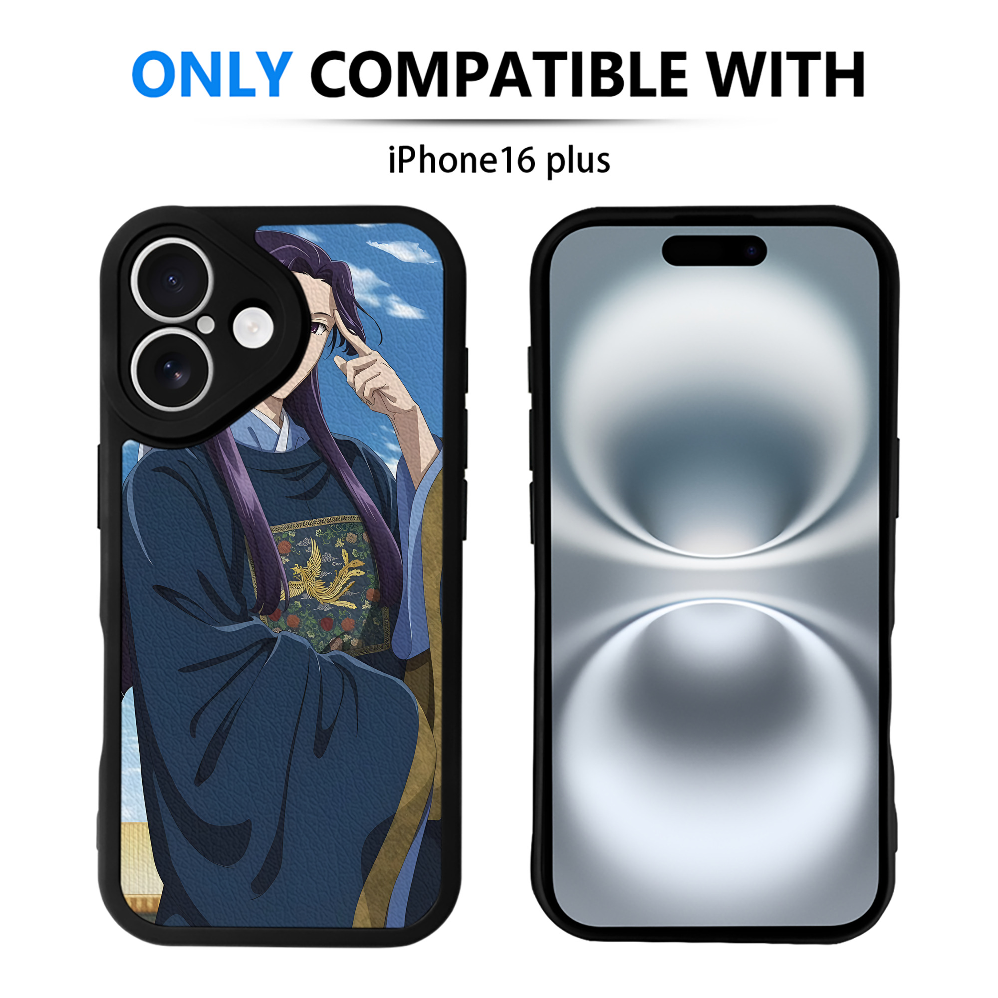 薬屋のひとりごと The Apothecary Diaries 【iPhone 16シリーズ対応】シリコンスマホケース（レザー調） 材質：シリコン